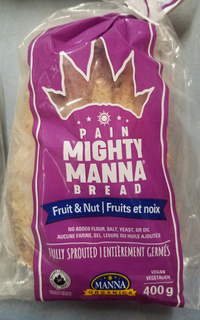 Manna Bread - Fruit & Nut - Frozen